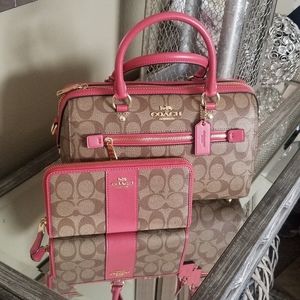 Rowan Satchel & Accordion Zip Wallet